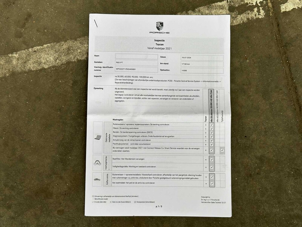 Porsche Taycan Cross Turismo 4 93 kWh 381PS 2022, R-651-PT