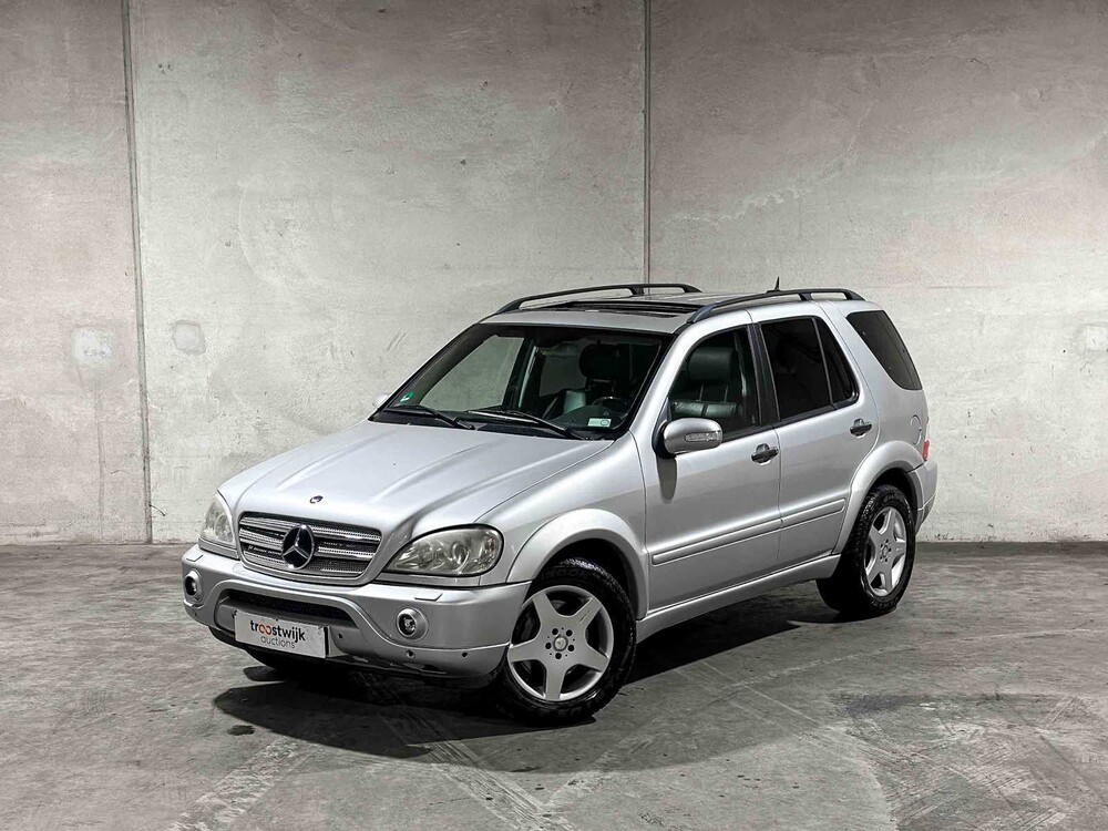 Mercedes-Benz ML55 AMG 5.5 V8 (BTW) 347pk 2003 M-klasse, NL-Kenteken Youngtimer