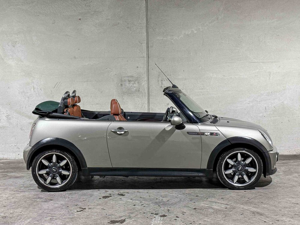 Mini Cooper S Carbiolet Chili 1.6 -SIDEWALK- 170pk 2008 (automaat), JL-489-N 
