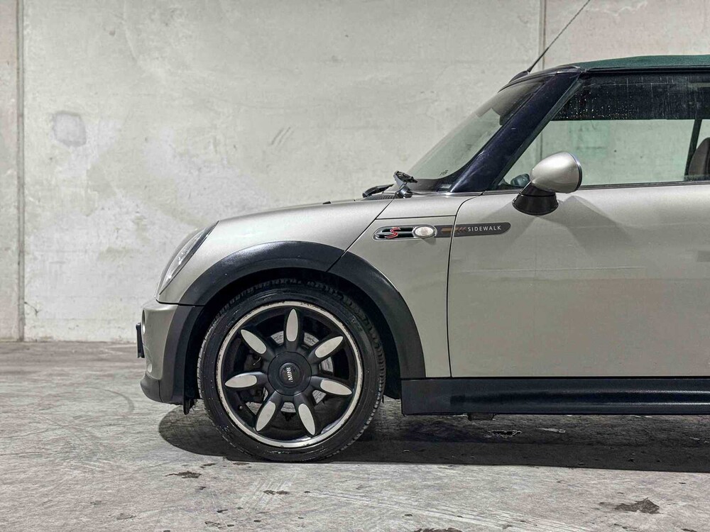 Mini Cooper S Carbiolet Chili 1.6 -SIDEWALK- 170pk 2008 (automaat), JL-489-N 