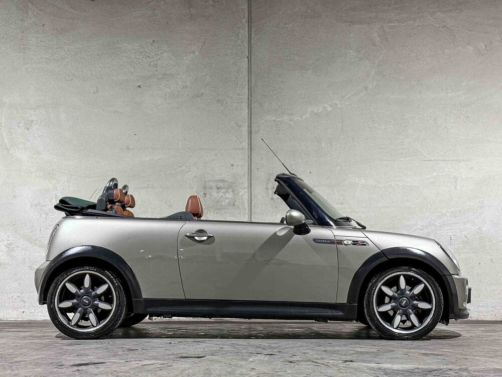 Mini Cooper S Carbiolet Chili 1.6 -SIDEWALK- 170pk 2008 (automaat), JL-489-N 