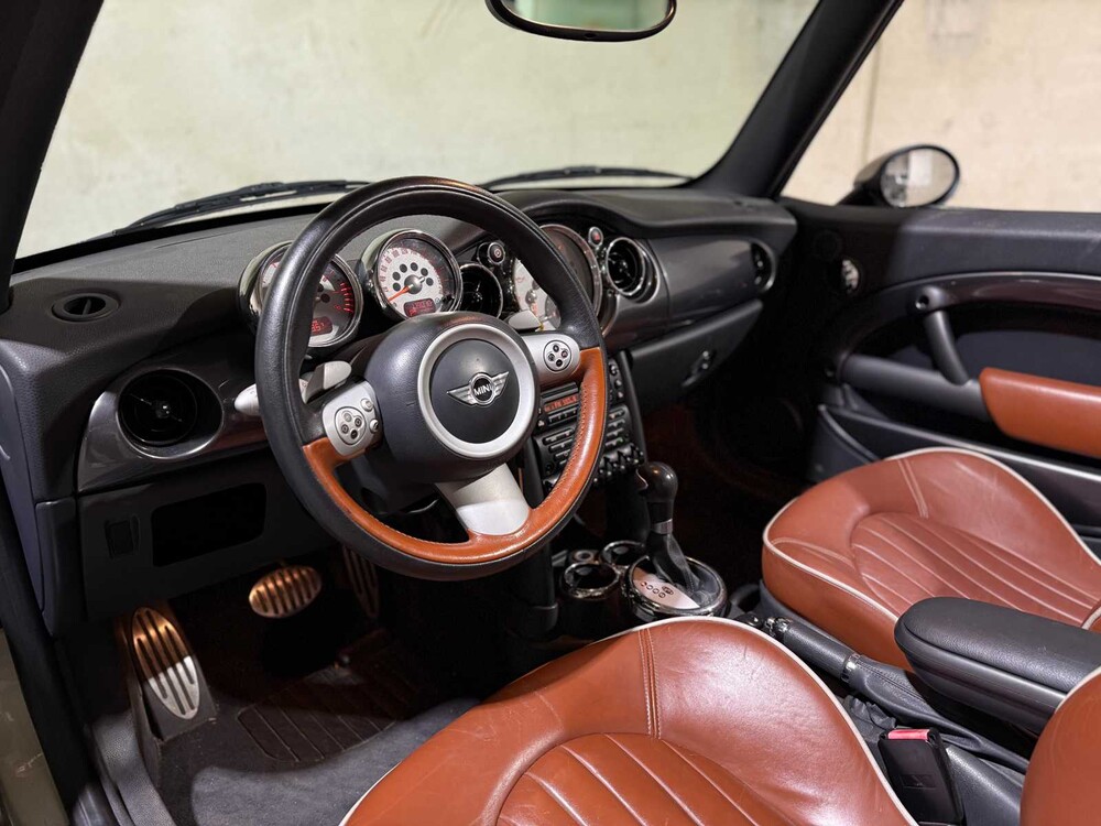 Mini Cooper S Carbiolet Chili 1.6 -SIDEWALK- 170pk 2008 (automaat), JL-489-N 