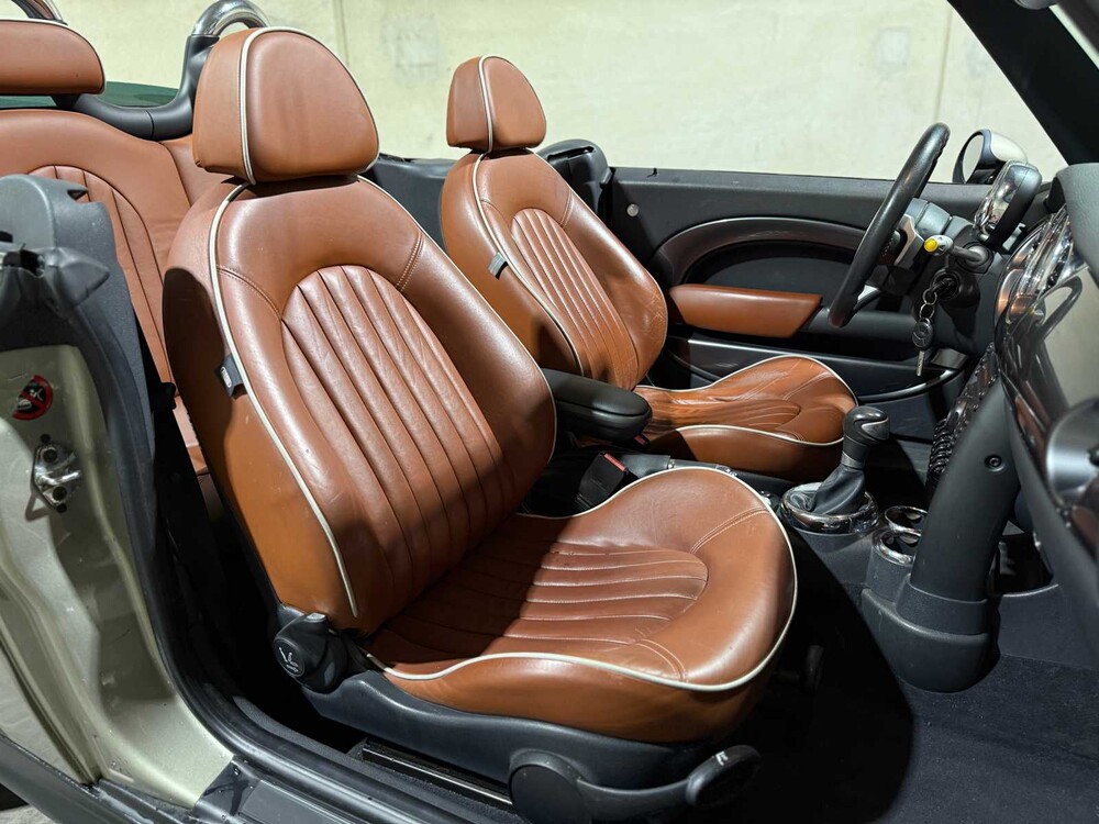 Mini Cooper S Carbiolet Chili 1.6 -SIDEWALK- 170pk 2008 (automaat), JL-489-N 