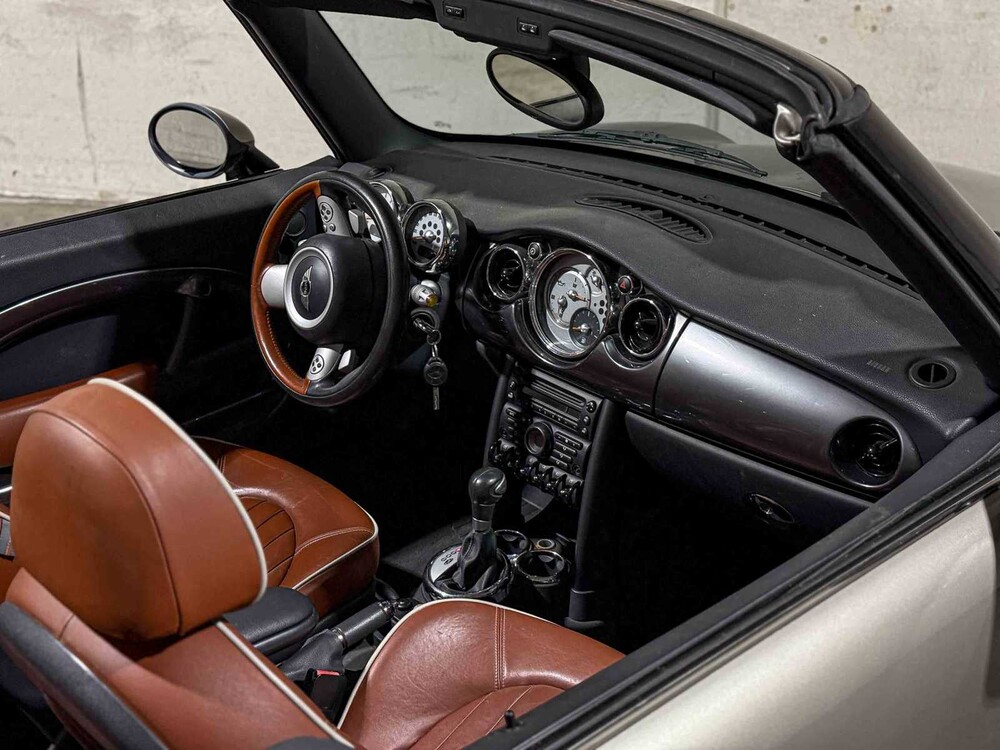 Mini Cooper S Carbiolet Chili 1.6 -SIDEWALK- 170pk 2008 (automaat), JL-489-N 