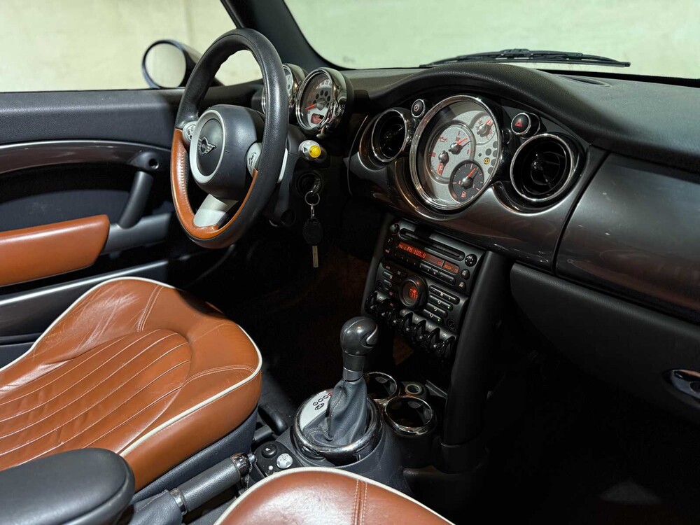 Mini Cooper S Carbiolet Chili 1.6 -SIDEWALK- 170pk 2008 (automaat), JL-489-N 