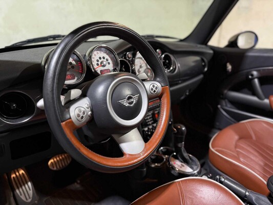 Mini Cooper S Carbiolet Chili 1.6 -SIDEWALK- 170pk 2008 (automaat), JL-489-N
