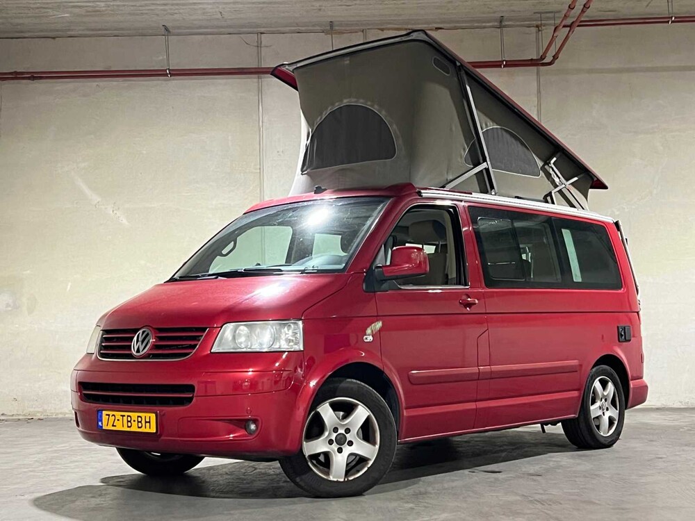 Volkswagen California 2.5 Camper (Hefdak) 174pk 2005 (Automaat), 72-TB-BH Youngtimer