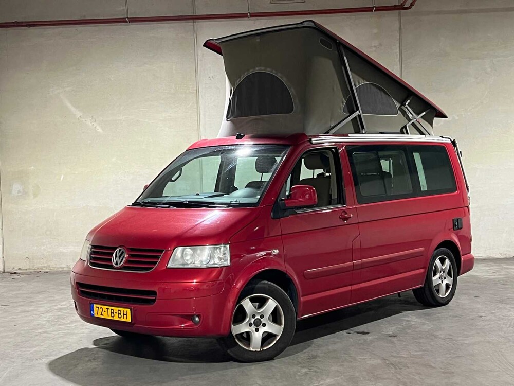 Volkswagen California 2.5 Camper (Hefdak) 174pk 2005 (Automaat), 72-TB-BH Youngtimer
