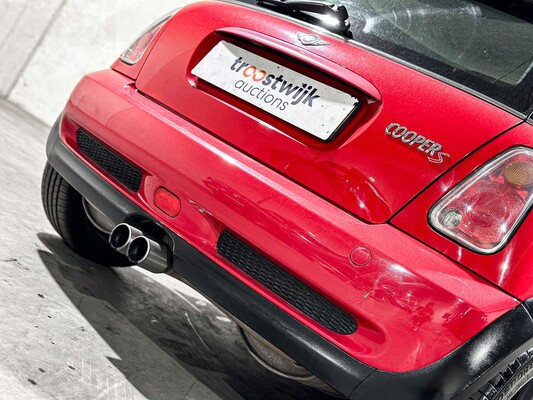 Mini Cooper S 1.6 170pk 2005, 17-KBS-7 Youngtimer