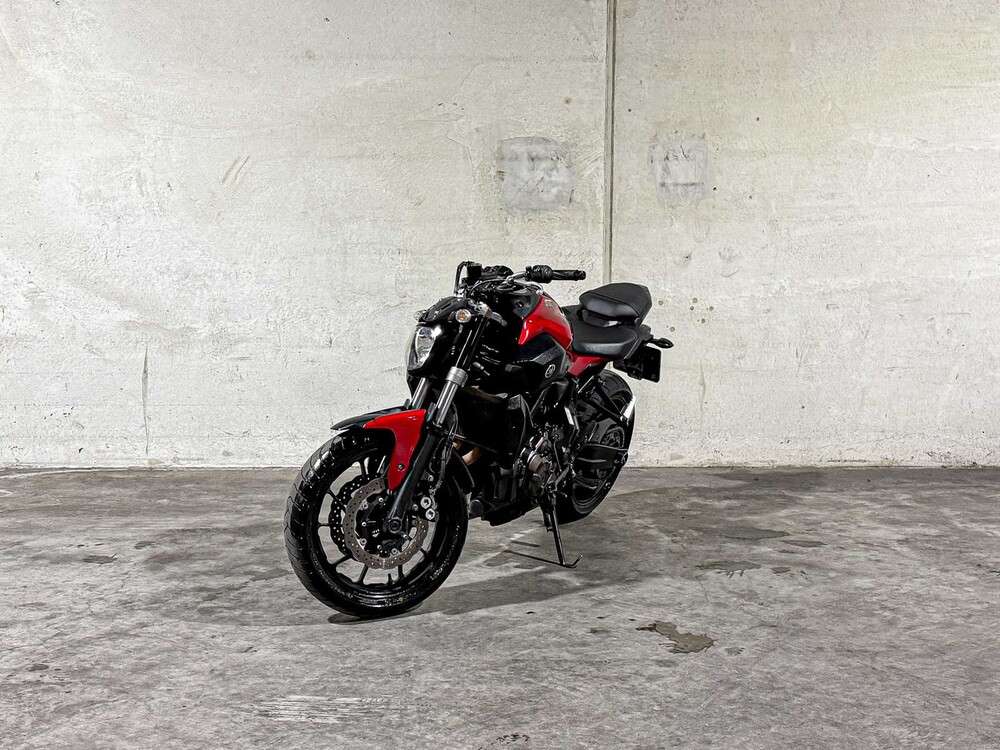 Yamaha MT-07 ABS Naked Bike 689cc 2016 Tour Motorfiets, 93-MG-PD