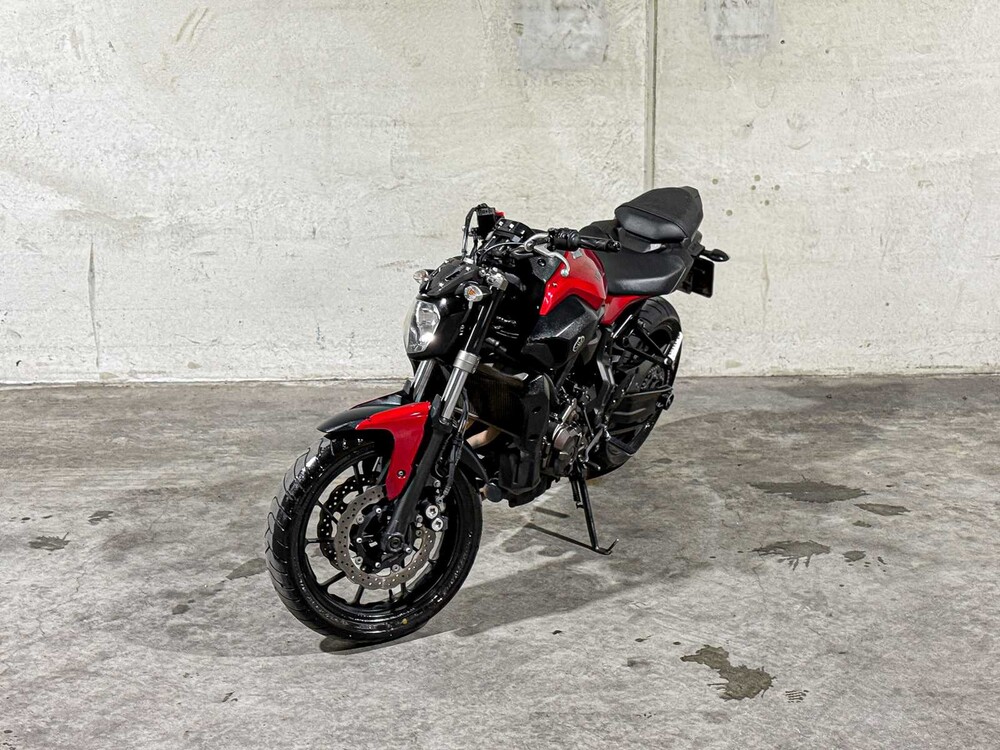 Yamaha MT-07 ABS Naked Bike 689cc 2016 Tour Motorfiets, 93-MG-PD