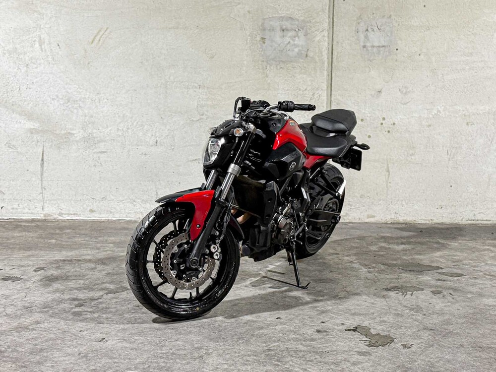 Yamaha MT-07 ABS Naked Bike 689cc 2016 Tour Motorfiets, 93-MG-PD