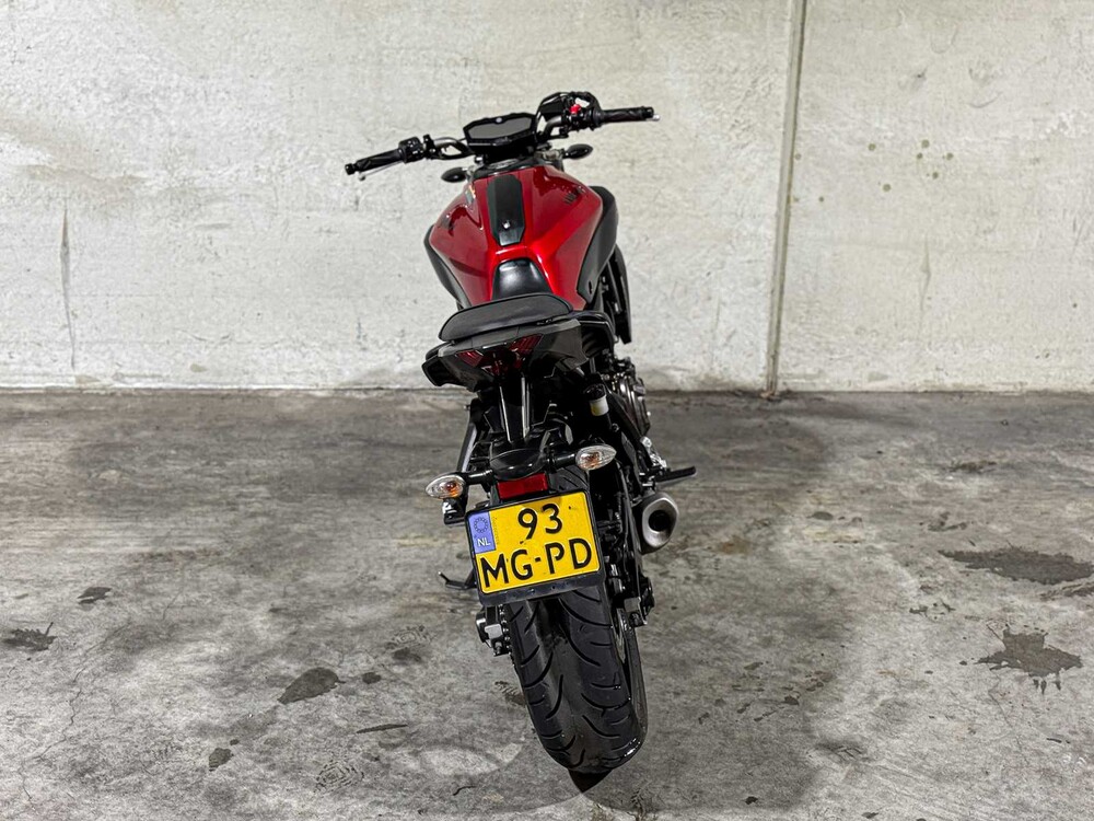 Yamaha MT-07 ABS Naked Bike 689cc 2016 Tour Motorfiets, 93-MG-PD
