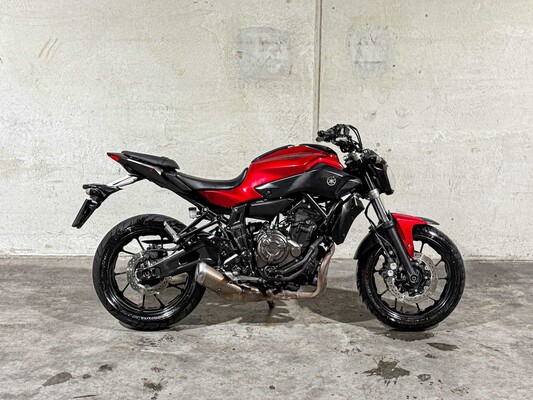 Yamaha MT-07 ABS Naked Bike 689cc 2016 Tour Motorcycle, 93-MG-PD