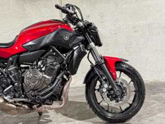 Yamaha MT-07 ABS Naked Bike 689cc 2016 Tour Motorcycle, 93-MG-PD