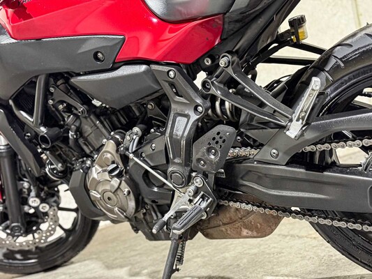 Yamaha MT-07 ABS Naked Bike 689cc 2016 Tour Motorcycle, 93-MG-PD