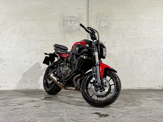 Yamaha MT-07 ABS Naked Bike 689cc 2016 Tour Motorcycle, 93-MG-PD