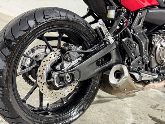 Yamaha MT-07 ABS Naked Bike 689cc 2016 Tour Motorfiets, 93-MG-PD