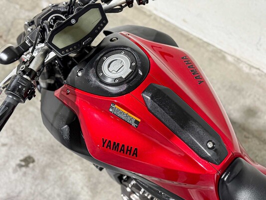 Yamaha MT-07 ABS Naked Bike 689cc 2016 Tour Motorfiets, 93-MG-PD