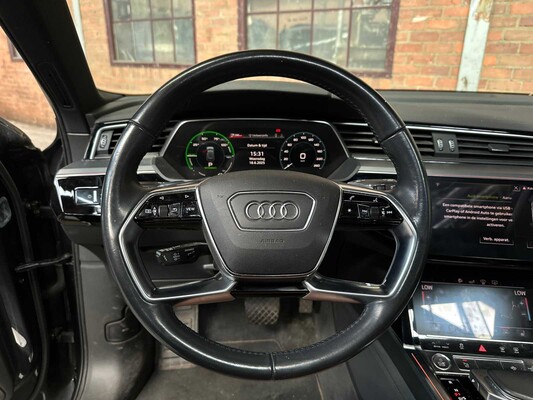 Audi e-tron 55 Quattro Advanced 95 kWh 360pk 2019, G-526-GR