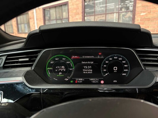 Audi e-tron 55 Quattro Advanced 95 kWh 360pk 2019, G-526-GR