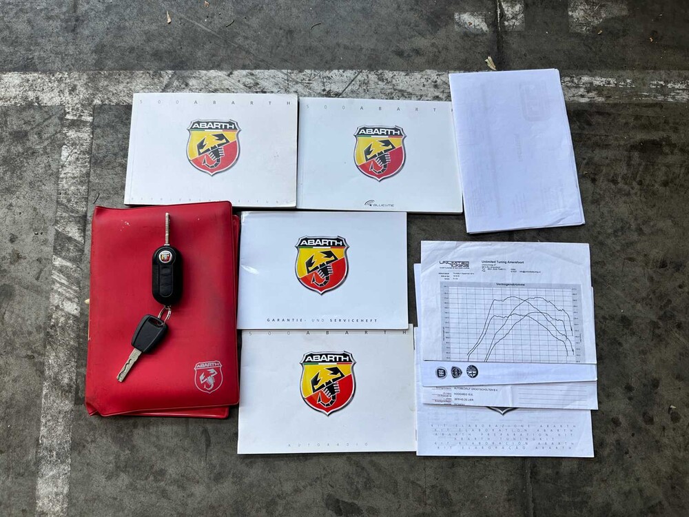 Fiat 500 Abarth 1.4-16V 135pk 2008, 63-KRS-3