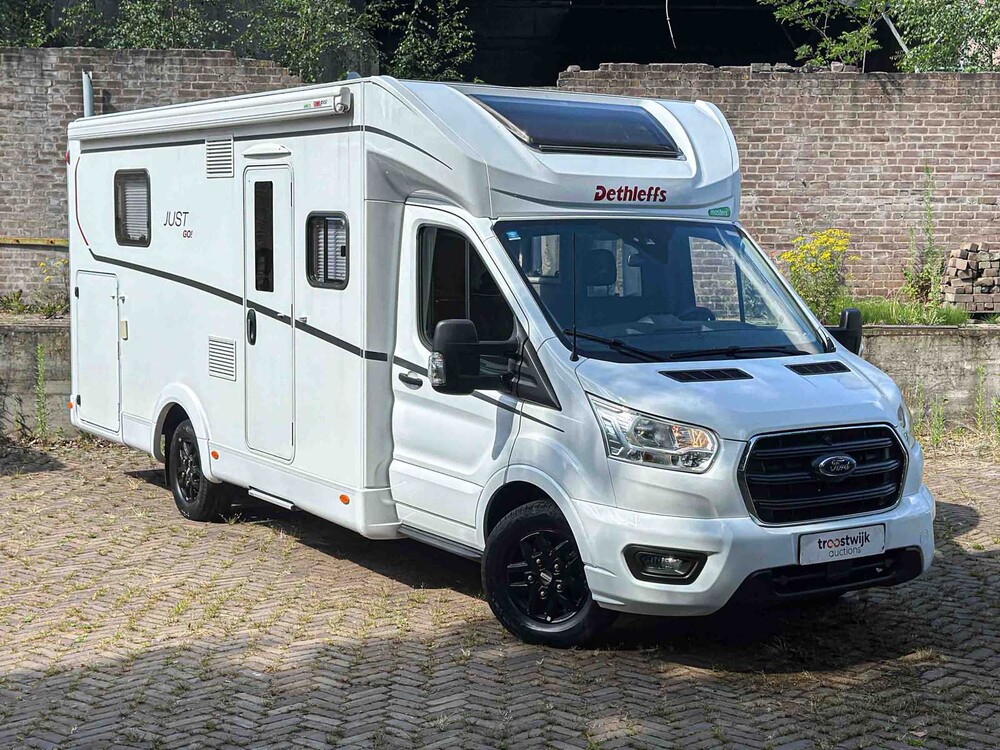 Ford Transit Dethleffs Just go T7055dbl (automaat) 130pk 2024 Camper