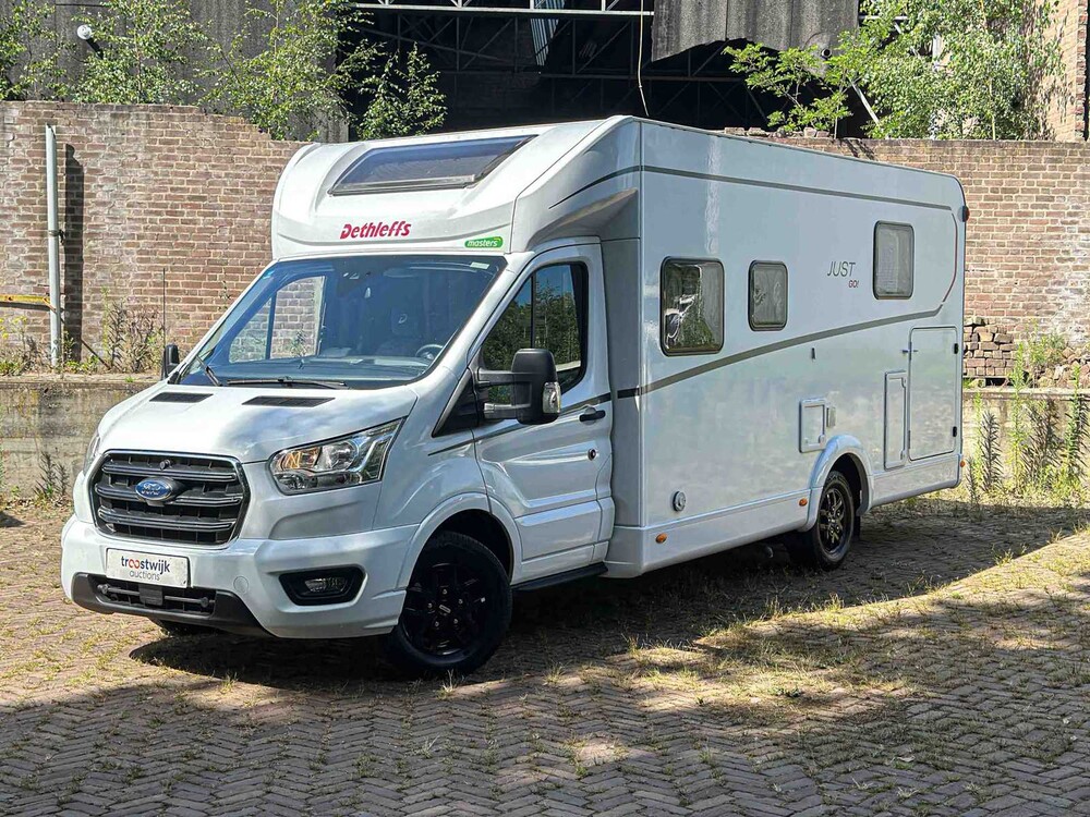 Ford Transit Dethleffs Just go T7055dbl (automaat) 130pk 2024 Camper