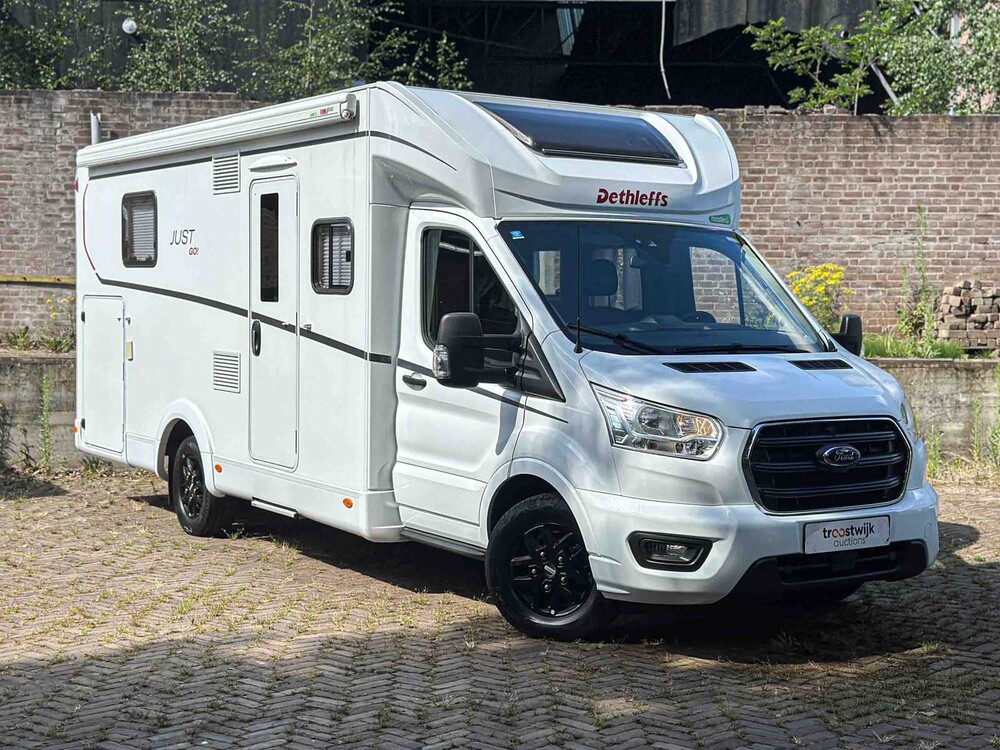 Ford Transit Dethleffs Just go T7055dbl (automaat) 130pk 2024 Camper