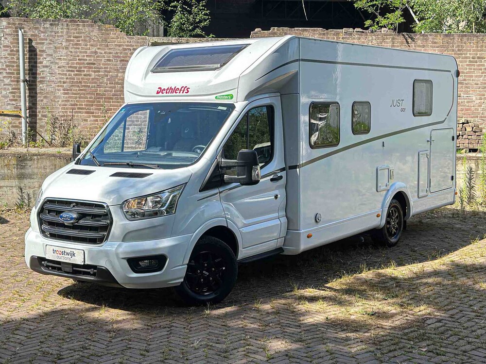 Ford Transit Dethleffs Just go T7055dbl (automaat) 130pk 2024 Camper