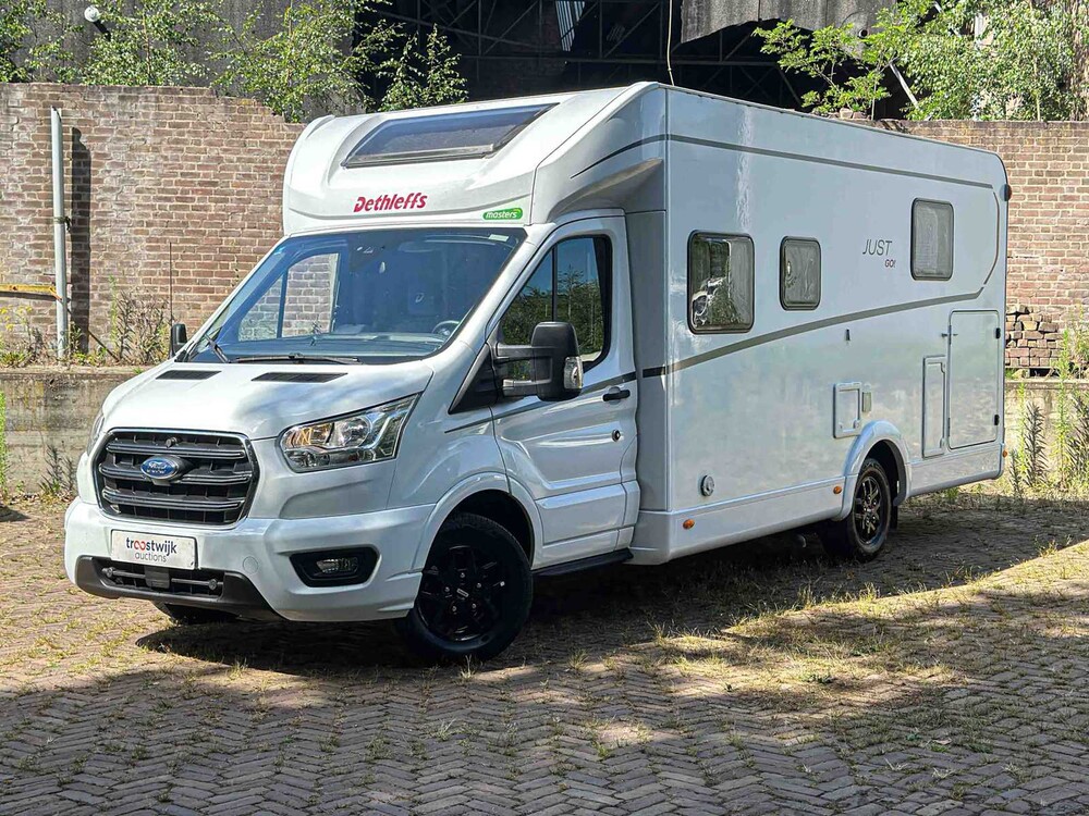 Ford Transit Dethleffs Just go T7055dbl (automaat) 130pk 2024 Camper