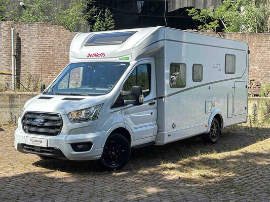 Ford Transit Dethleffs Just go T7055dbl (automaat) 130pk 2024 Camper