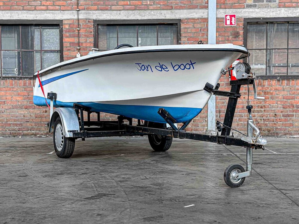 Boot Sloep 8pk + Trailer