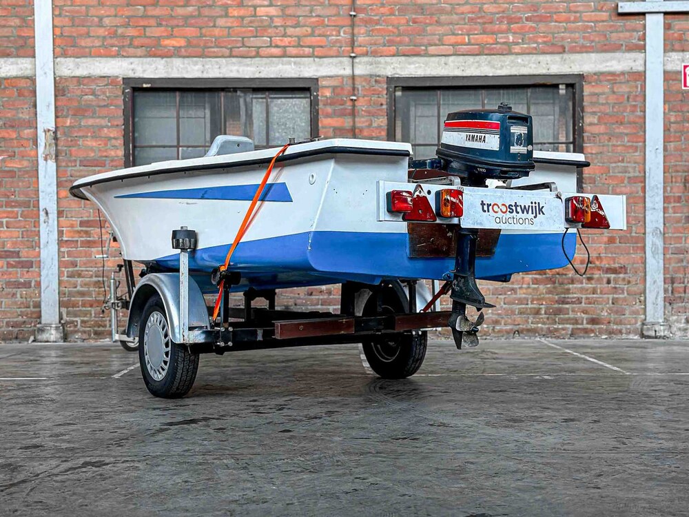 Boot Sloep 8pk + Trailer