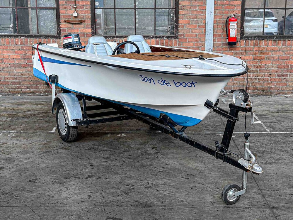 Boot Sloep 8pk + Trailer