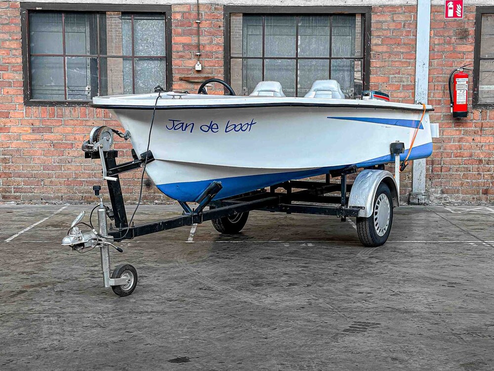 Boot Sloep 8pk + Trailer