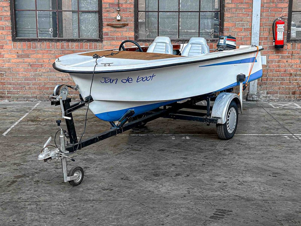 Boot Sloep 8pk + Trailer