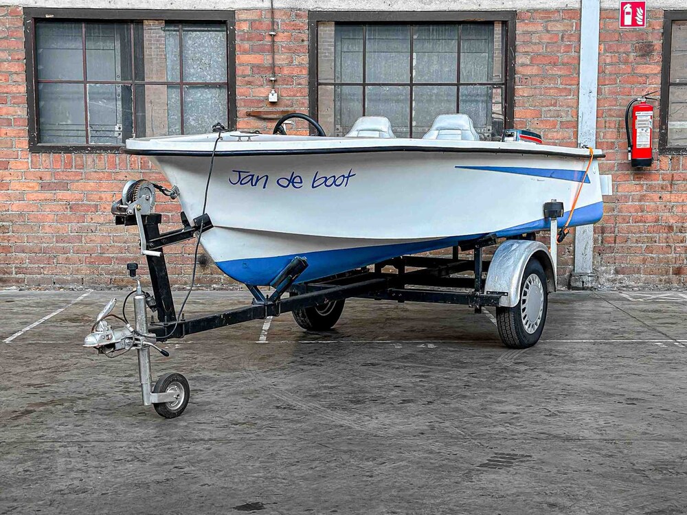 Boot Sloep 8pk + Trailer