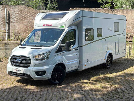 Ford Transit Dethleffs Just go T7055dbl (automaat) 130pk 2024 Camper