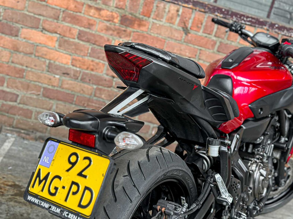 Yamaha MT-07 ABS 689cc 2016 Tour Naked Bike, 92-MG-PD Motorfiets