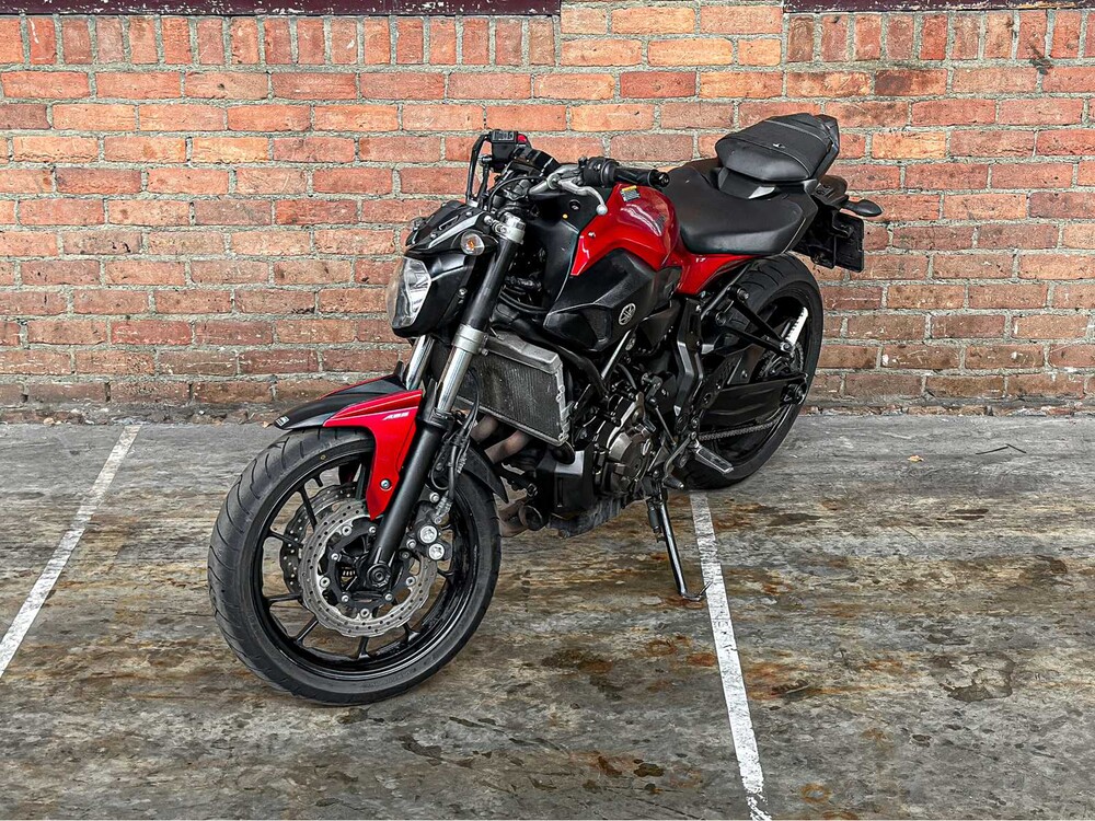 Yamaha MT-07 ABS 689cc 2016 Tour Naked Bike, 92-MG-PD Motorfiets