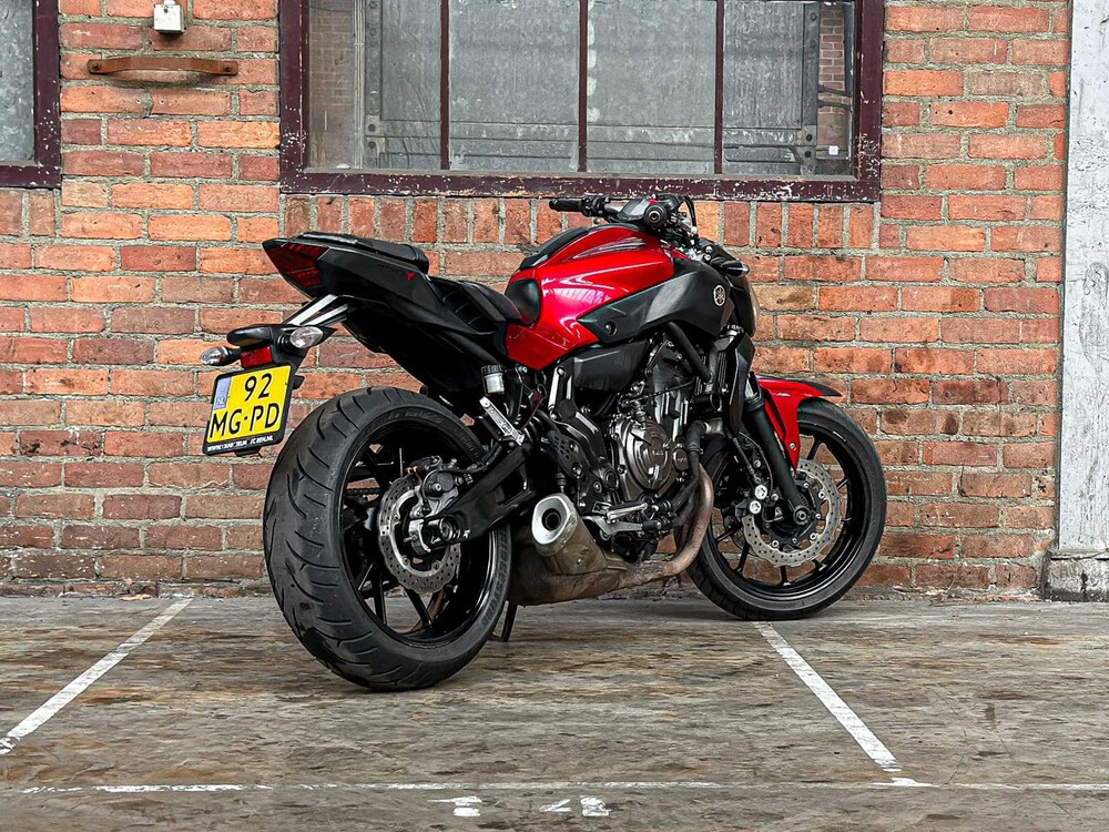 Yamaha MT-07 ABS 689cc 2016 Tour Naked Bike, 92-MG-PD Motorfiets