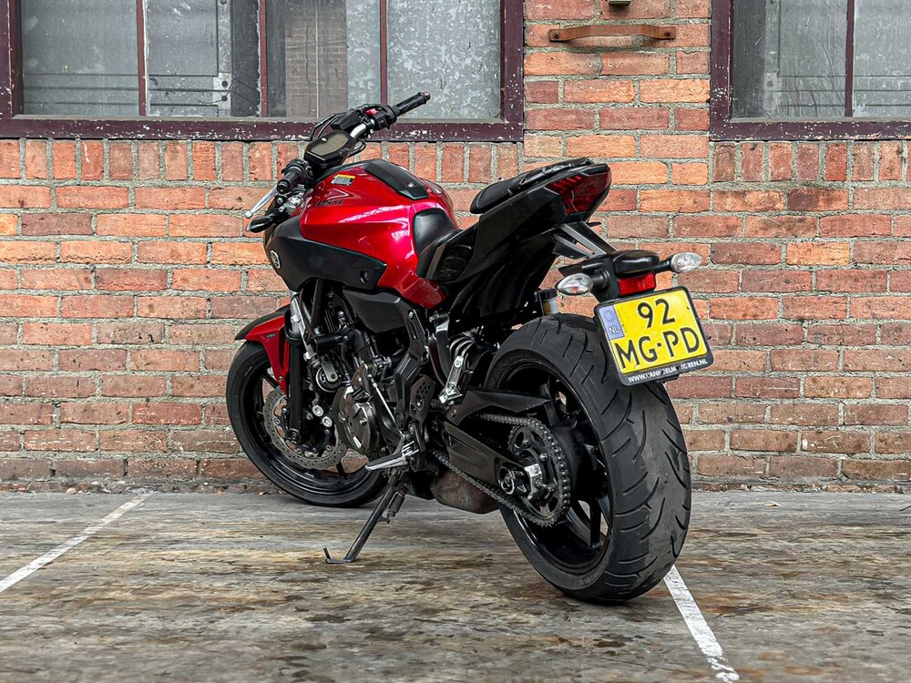 Yamaha MT-07 ABS 689cc 2016 Tour Naked Bike, 92-MG-PD Motorfiets