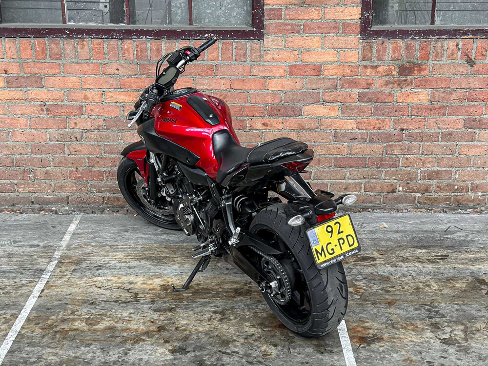 Yamaha MT-07 ABS 689cc 2016 Tour Naked Bike, 92-MG-PD Motorfiets
