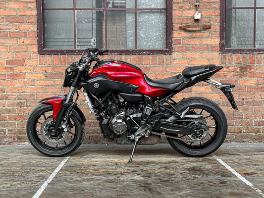 Yamaha MT-07 ABS 689cc 2016 Tour Naked Bike, 92-MG-PD Motorfiets