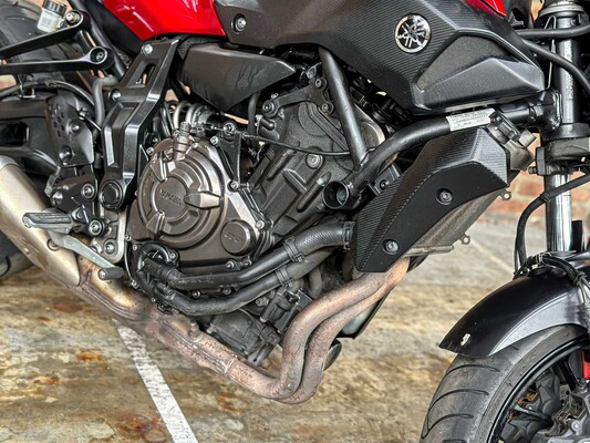 Yamaha MT-07 ABS 689cc 2016 Tour Naked Bike, 92-MG-PD Motorfiets
