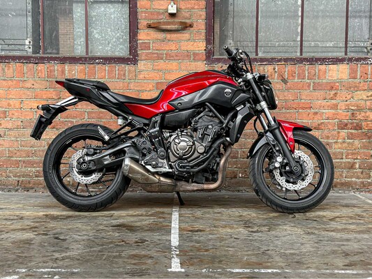 Yamaha MT-07 ABS 689cc 2016 Tour Naked Bike, 92-MG-PD Motorfiets
