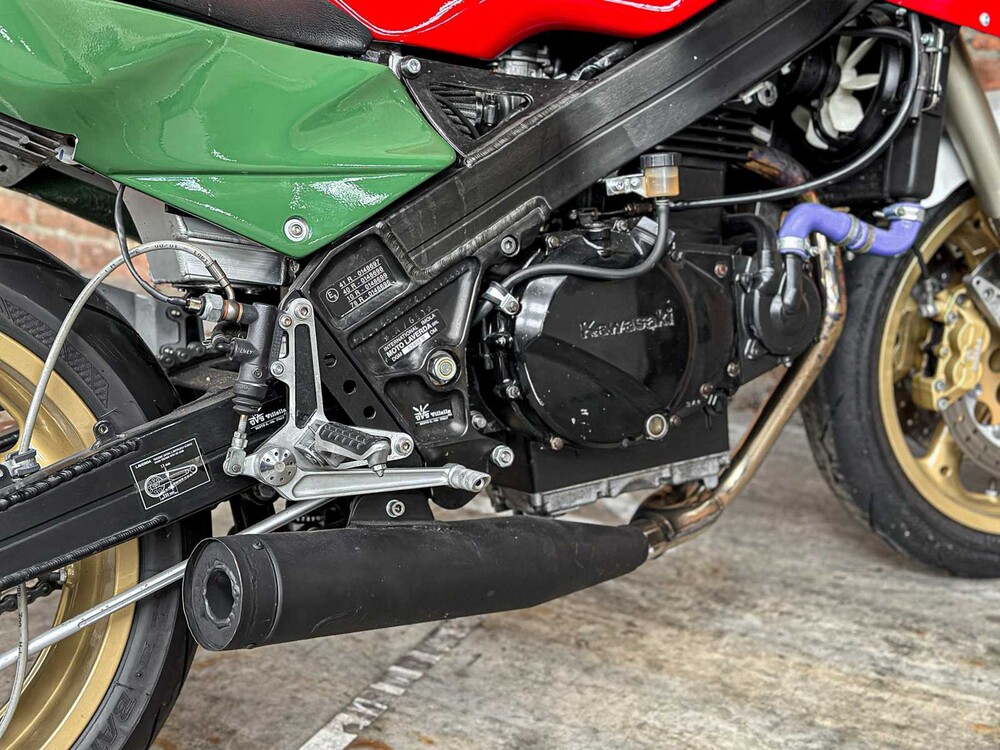 Laverda 650 i.e. Racer (500cc Kawasaki) 1996, MV-02-FJ Motorfiets