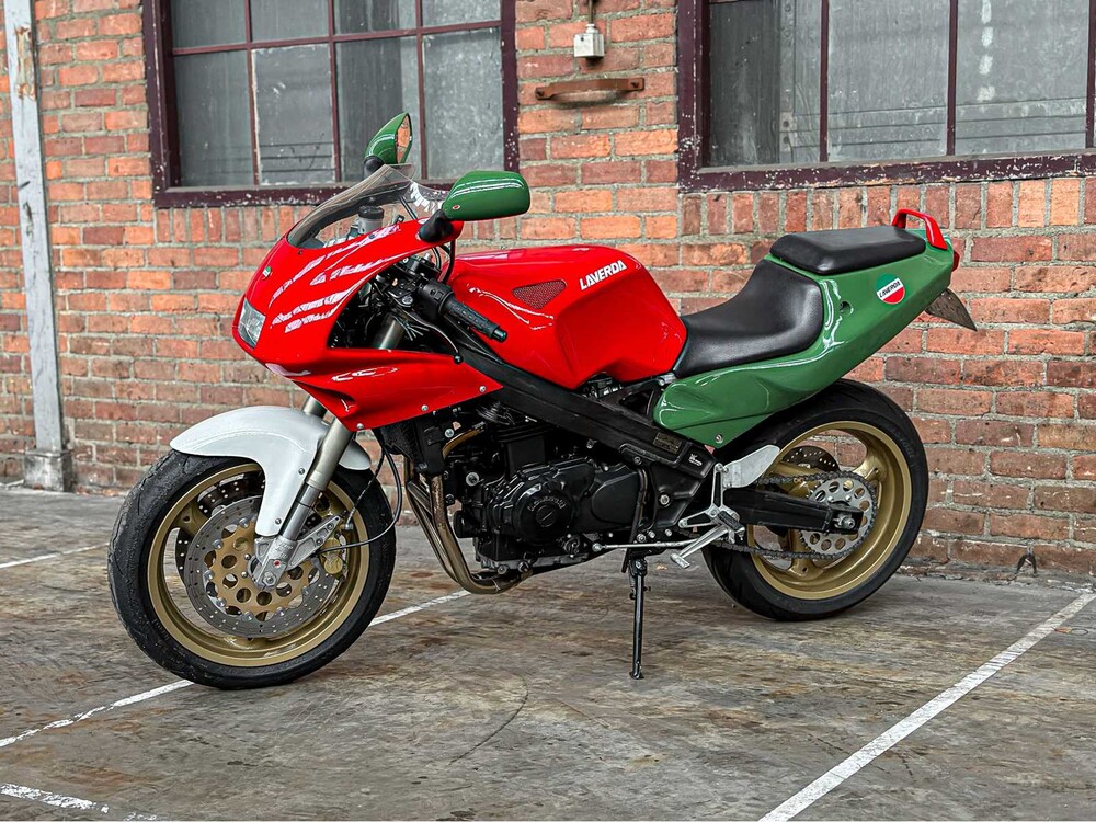 Laverda 650 i.e. Racer (500cc Kawasaki) 1996, MV-02-FJ Motorfiets