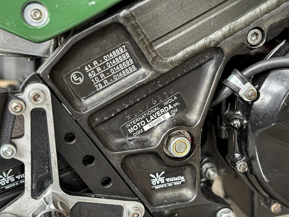 Laverda 650 i.e. Racer (500cc Kawasaki) 1996, MV-02-FJ Motorfiets